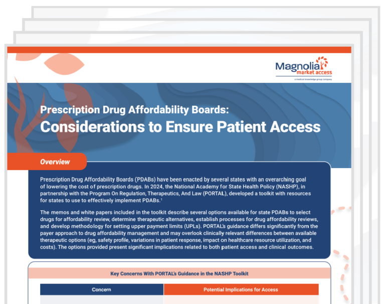 Prescription Drug Affordability Boards: Considerations to Ensure Patient Access