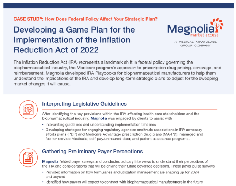 Developing strategic game plans in response to shifts in federal policy