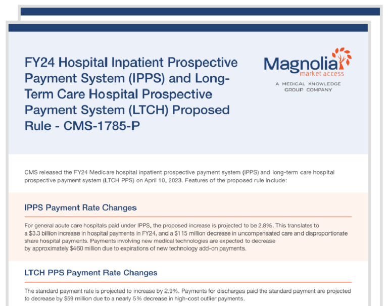 FY24 Hospital Inpatient Prospective Payment System (IPPS) and Long-Term Care Hospital Prospective Payment System (LTCH) Proposed Rule